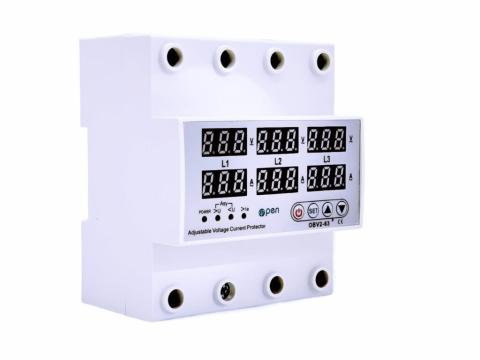 Releu trifazic 63A protectie tensiune