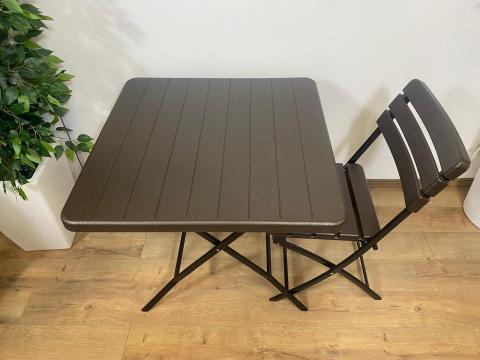 Scaune pliabile Bistrol din otel cu HDPE, scaune evenimente