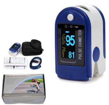 Pulsoximetru pentru adulti si copii - CMS-50D de la Medaz Life Consum Srl