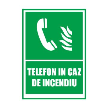 Indicator telefon in caz de incendiu