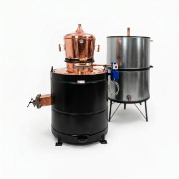Cazan tuica 120 litri Exclusive 5mm + amestecator electric