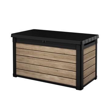 Lada de gradina din plastic Decocoat 380 L lemn de frasin de la Leziter Kft.
