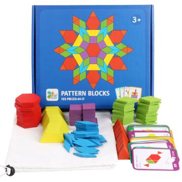 Puzzle creativ in forma de 155 de piese Tangram de la Leziter Kft.