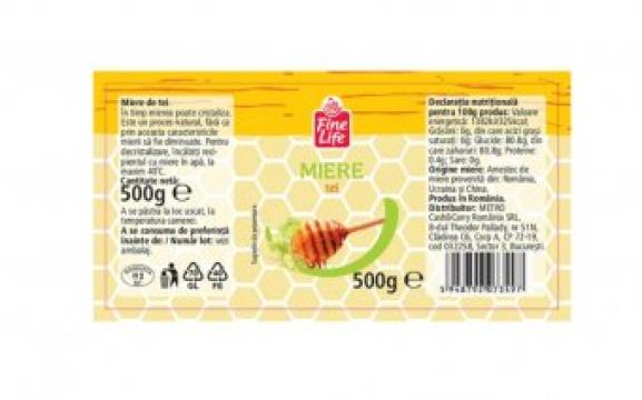 Miere tei Fine Life 500g borcan