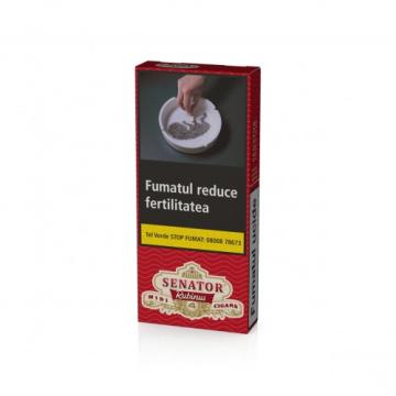 Tigari de foi - Senator Midi Rubinus (Cherry) 10g (4)