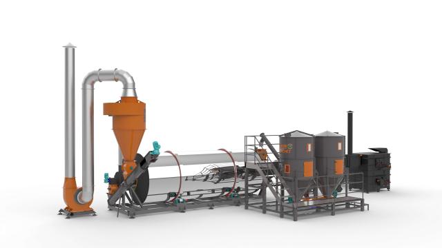 Uscator rotativ universal SPB30-UNI Standard de la Agro Bio Brichet Energy Solutions Srl