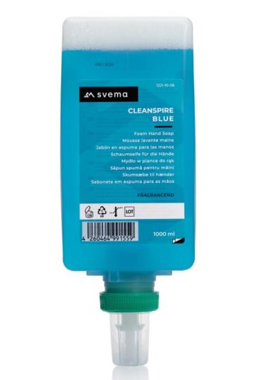 Sapun spuma Cleanspire Blue 1000ml, automat de la Profesional SP Srl.