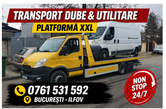 Tractari auto dube XXL sector 5 Bucuresti