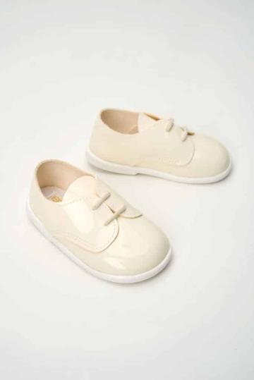 Pantofi baieti H 510 - ivoire