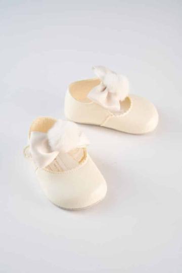 Pantofi botez B 066 - ivoire de la Andreeatex