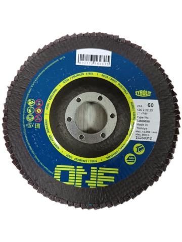 Disc lamelar One 125x22,23 P60 , 10 buc/pachet Tyrolit