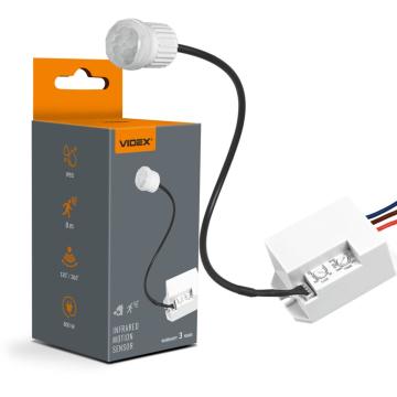 Senzor de miscare si lumina Pir Videx VL-SPR24 800W IP65