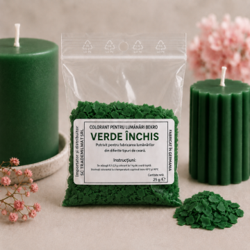 Colorant lumanari Bekro - verde inchis de la Trademilmat Srl