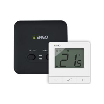 Termostat de camera smart Engo E20i wifi, Tuya - alb