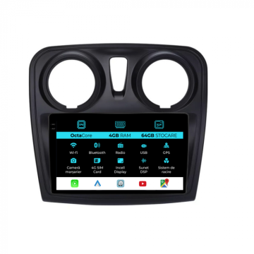 Navigatie dedicata Dacia Logan Sandero (2012-2020), 9Inch de la Nav Store