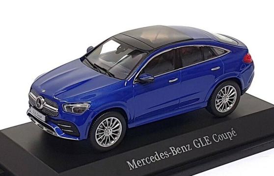 Macheta auto Mercedes Benz GLE Coupe C167 2020. albastru