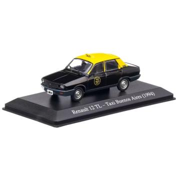 Macheta Renault 12 TL 1994 Taxi Buenos Aires , Scara 1:43