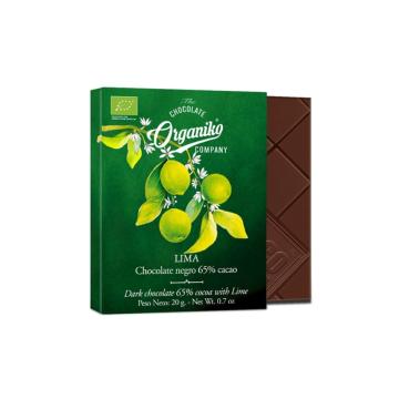 Ciocolata Organiko 65% cacao cu lamaie