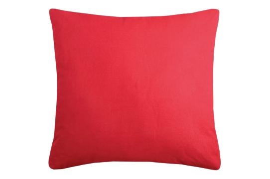 Perna decorativa Duo 50X50 cm, culoare rosu/in, 100% bumbac de la URBANIX SRL