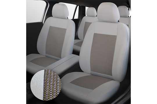 Set huse scaun lux gri UMB1, Umbrella de la Auto Care Store Srl