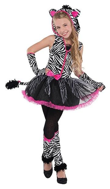 Costum fete Sassy zebra - 3 piese