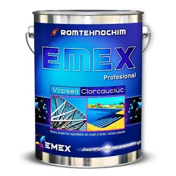 Vopsea clorcauciuc pentru metal si beton Emex de la Romtehnochim Srl