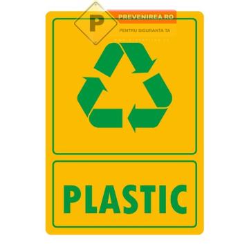Semn pentru plastic