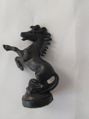 Piesa Cal negru rezerva pentru setul tematic plastic Viking de la Chess Events Srl