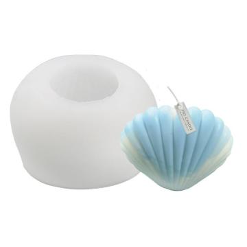 Matrita de silicon pentru lumanari Milmatt, Scoica mica