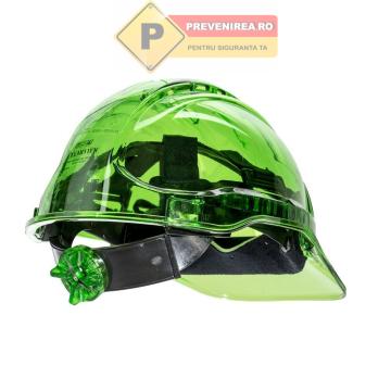 Casca verde ventilata