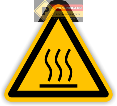 Eticheta rezistenta la temperatura ridicata de la Prevenirea Pentru Siguranta Ta G.I. Srl