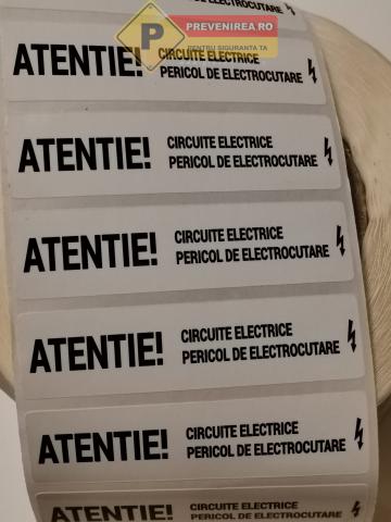 Etichete pentru cabluri electrice - organizare si siguranta