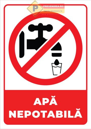 Indicator Apa nepotabila