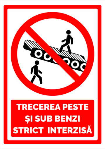 Indicator pentru trecerea peste si sub benzi