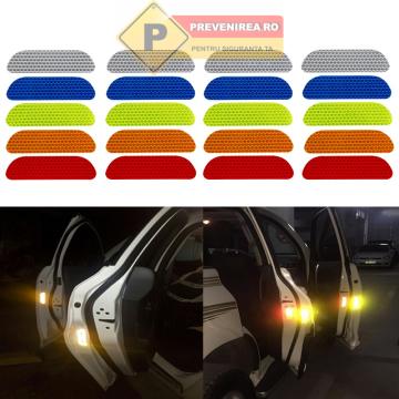 Stickere reflectorizante personalizate - auto, moto, utilaje de la Prevenirea Pentru Siguranta Ta G.I. Srl