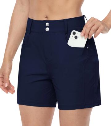 Pantaloni scurti respirabili pentru femei, cu 3 buzunare de la Molifag Srl