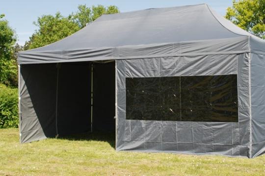 Perete pavilion Professional 3x6 m - gri antracit de la Hoba Ecologic Air System Srl