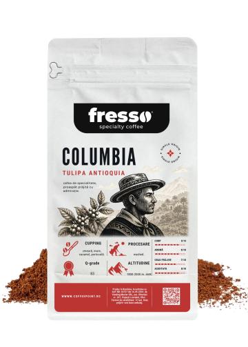 Cafea de origine proaspat prajita Fresso Columbia Caldas