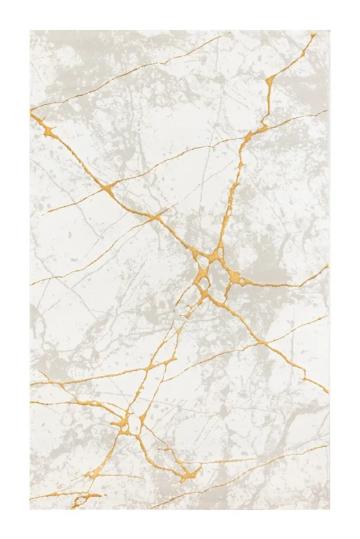 Covor Marmo 40728A auriu / bej MoftX de la URBANIX SRL