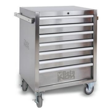 Dulap mobil cu 7 sertare din inox