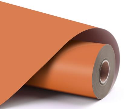 Vinyl LOKLiK Permanent Adhesive Matte - Orange - 30.5 x 180 de la Luma Atelier