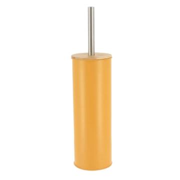 Perie de toaleta inalta - orange compozitie polirasina + PVC