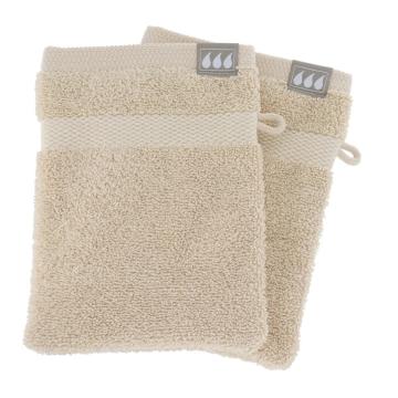 Set 2 x manusi 15x21cm 100% bumbac - bej de la URBANIX SRL