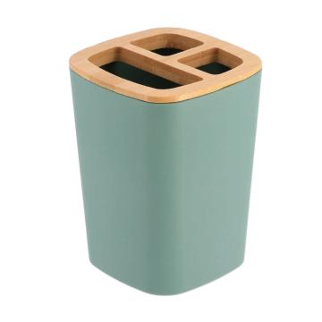 Suport periute plastic / bambus comp - menta