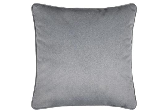 Perna decorativa Morey 50x50 cm, culoare gri, 100% poliester de la URBANIX SRL