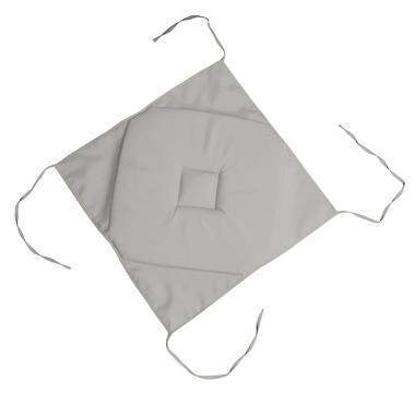 Perna de scaun Nelson 40X40 cm, culoare bej, 100% poliester de la URBANIX SRL
