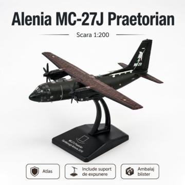 Macheta avion Alenia MC-27J Praetorian Airshow 2016 de la Hobbyplanet Romania