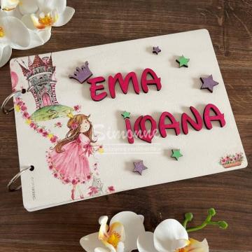 Caiet de amintiri personalizat, Princess de la Simonne