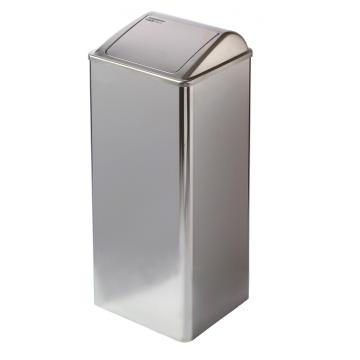 Cos de interior de 80l, cu capac batant, din inox de la Sanito Distribution Srl