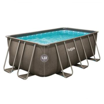 Piscina cadru metalic 400x200x122 cm FunSicle Oasis de la Comfort Garden Solutions Srl